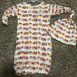 KickeePants Layette and Hat